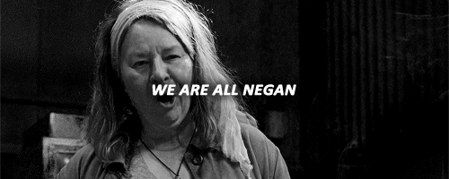 we are the walking dead — Hi, I'm Negan.