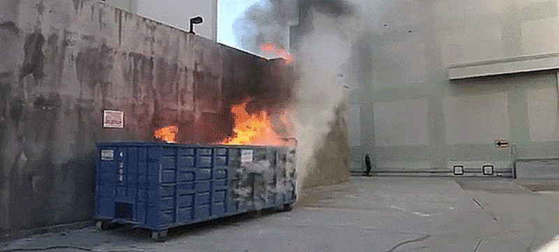 Image result for dumpster fire gif