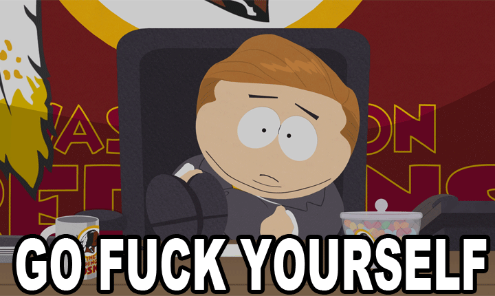 I'm starting a collection of "Go Fuck Yourself" gifs. - Album on Imgur