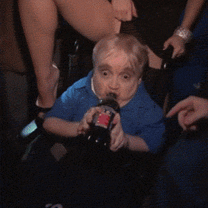 Mini me seems to be enjoying retirement - GIF - Imgur