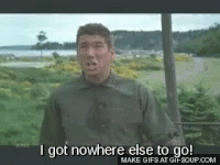 I Got No Where Else To Go Richard Gere GIF - I Got No Where Else To Go Richard Gere Officer And A Gentleman GIFs