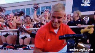 Texas Tech bell ringer 2013 on Make a GIF