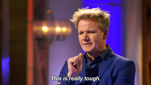 Tough choice gordon ramsay desafio GIF - Find on GIFER