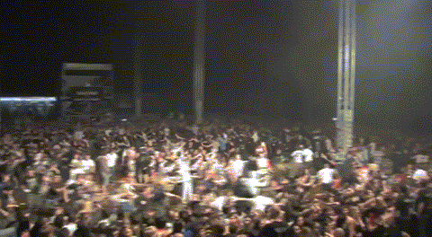 Image result for mosh pit collide gif