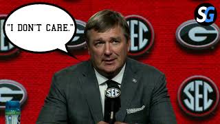 Kirby Smart is Right For Not Caring