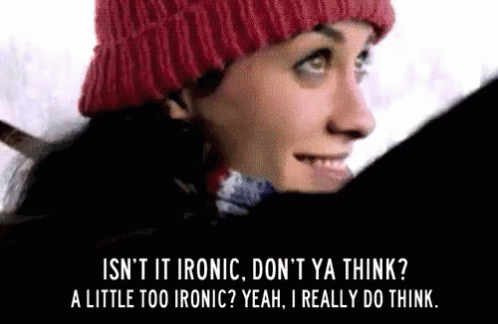 Irony Ironic GIF - Irony Ironic Lmao GIFs
