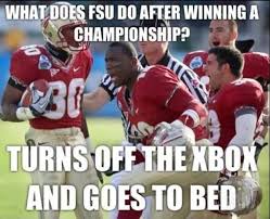 FSU #football #funny #ecard | Funny football memes, Football jokes, Florida  gator memes