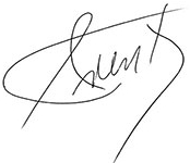 President Julio Frenk signature