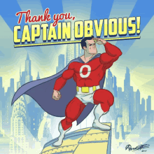Captain Obvious Thank You GIF - CaptainObvious ThankYou Superhero GIFs
