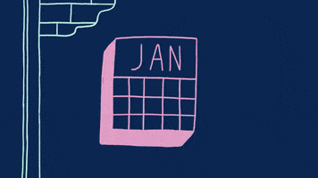 time calendar GIF by Daniela Sherer